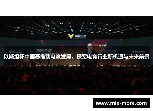 以斯坦杯中国赛推动电竞发展，探索电竞行业新机遇与未来前景